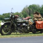 WWII MOTORCYCLE (MJ069)